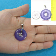 Load image into Gallery viewer, Lavender Jade Fortune Pendant