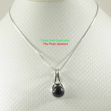 Load image into Gallery viewer, Love Knot Black Onyx Pendant