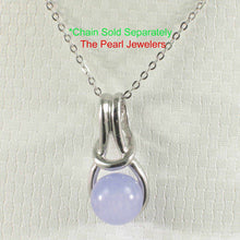 Load image into Gallery viewer, Love Knot Lavender Jade Pendant