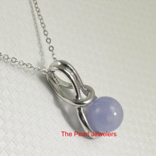 Load image into Gallery viewer, Love Knot Lavender Jade Pendant