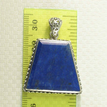 Load image into Gallery viewer, Oversized Trapezoid Blue Lapis Lazuli Pendant