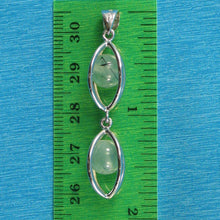 Load image into Gallery viewer, Prehnite Lucky Lantern Pendant