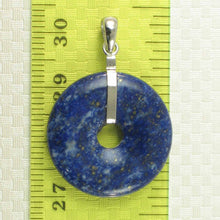 Load image into Gallery viewer, Premium Blue Lapis Donut Pendant
