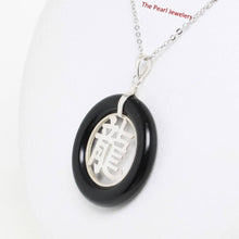 Load image into Gallery viewer, Solid Sterling Silver 925 Dragon Black Onyx Ring Pendant