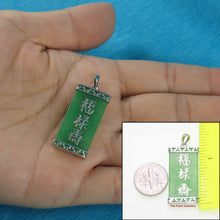 Load image into Gallery viewer, Three Stars of Luck Jade Pendant