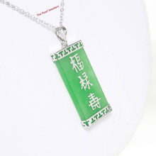 Load image into Gallery viewer, Three Stars of Luck Jade Pendant