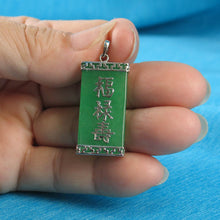 Load image into Gallery viewer, Three Stars of Luck Jade Pendant