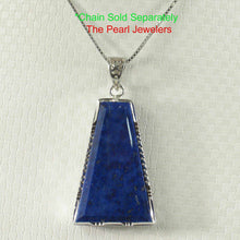 Load image into Gallery viewer, Trapezoid Mini Lapis Pendant