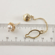Load image into Gallery viewer, 2700041-14k-Yellow-Gold-White-Akoya-Cultured-Pearl-Tie-Pin