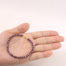 Load image into Gallery viewer, Purple Baby Baroque Freshwater Pearl Bracelet