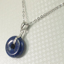 Load image into Gallery viewer, 9220110B-Real-Blue-Lapis-Lazuli-Sterling-Silver-Pendant-Necklace