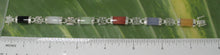 Load image into Gallery viewer, Multi-Color Jade Five-Character Bracelet β 925 Sterling Silver