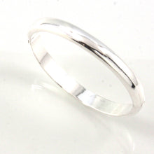 Load image into Gallery viewer, Handmade Open Plain Bangle Bracelet β 925 Sterling Silver