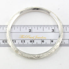 Load image into Gallery viewer, Diamond Cut Open Bangle Bracelet β 925 Sterling Silver