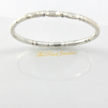 Load image into Gallery viewer, Diamond Cut Open Bangle Bracelet β 925 Sterling Silver