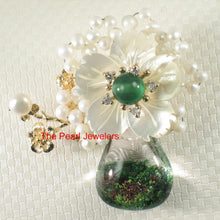 Load image into Gallery viewer, 9700013-Handcrafted-Elegant-Beautiful-Quartz-Crystal-Flower-Brooch-Pendant