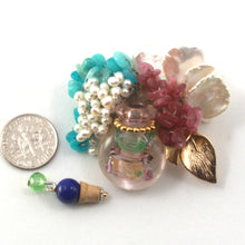 Load image into Gallery viewer, 9700080-Handcrafted-Elegant-Beautiful-Keshi-Pearl-Flower-Brooch-Pin-Pendant