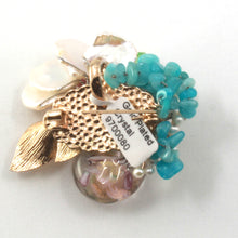 Load image into Gallery viewer, 9700080-Handcrafted-Elegant-Beautiful-Keshi-Pearl-Flower-Brooch-Pin-Pendant