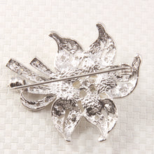 Load image into Gallery viewer, 9700104-Handcrafted-White-Pearl -Flower-Design-Brooch-Pin
