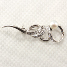 Load image into Gallery viewer, 9700106-Handcrafted-White-Pearl-Unique-Design-Brooch-Pin