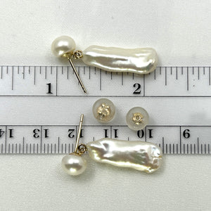 1000410-14k-Yellow-Solid-Gold-Well-Matched-White-Biwa-Pearl-Dangle-Earrings