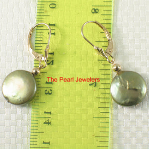 1000533-14k-Yellow-Gold-Leverback-Pistachio-Coin-Cultured-Pearl-Dangle-Earrings