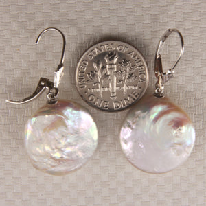 1000915J-14k-Gold-Leverback-Genuine-White-Coin-Pearl-Earrings