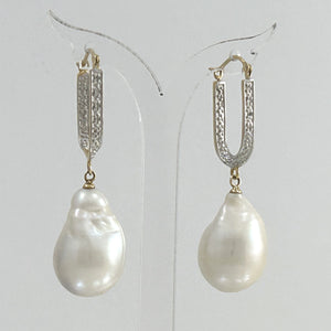 1001140-14k-Yellow-Gold-Diamond-Large-Charming-Baroque-Pearl-Earrings