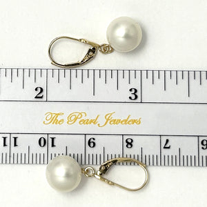 1003020-14k-Yellow-Gold-Leverback-Genuine-White-Cultured-Pearl-Dangle-Earrings