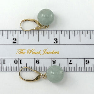 1101033-14K-Yellow-Gold-Leverback-10mm-Round-Jade-Drop-Earrings