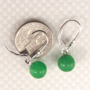 1101839-14K-White-Gold-Leverback-Round-Green-Jade-Drop-Earrings