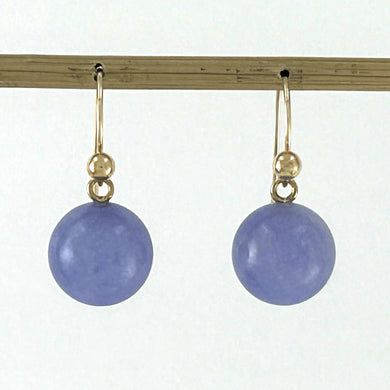 1103632-14K-Yellow-Gold-Round-Lavender-Jade-Hook-Earrings