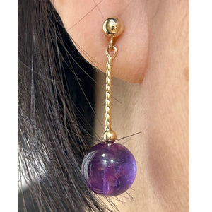 1301172-Amethyst-14k-Gold-Ball-Twist-Tube-Dangle-Earrings