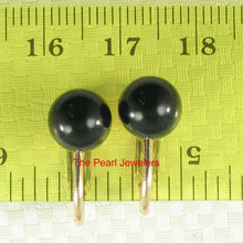 Load image into Gallery viewer, 14K Gold Filled Black Onyx Clip-On Earrings (Non-Pierced)