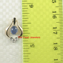 Load image into Gallery viewer, 14K Yellow Gold Sapphire &amp; Diamond Pendant