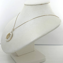 Load image into Gallery viewer, 14k Gold Blessing White MOP Pendant