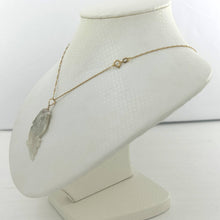 Load image into Gallery viewer, 14k Solid Yellow Gold Hand-Carved Carp White-Green Jadeite Pendant