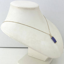 Load image into Gallery viewer, 14k Gold Curve Lavender Jade Pendant