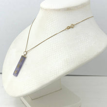 Load image into Gallery viewer, 14k Gold Good Fortune Lavender Jade Pendant