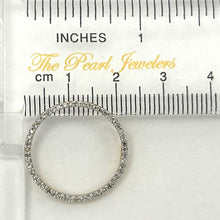 Load image into Gallery viewer, 14K Solid Yellow Gold Circle Diamond Pendant Necklace