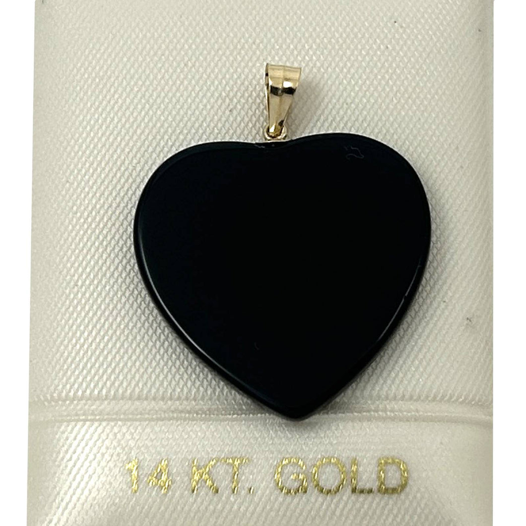14k-Solid-Yellow-Gold-Flat-Plane-Love-Heart-Black-Onyx-Pendant-2100311