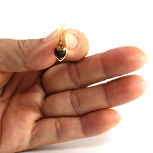 Load image into Gallery viewer, 14K Solid Yellow Gold Heart Charm Pendant