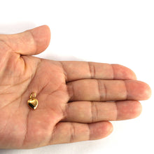 Load image into Gallery viewer, 14K Solid Yellow Gold Heart Charm Pendant