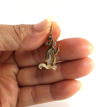 Load image into Gallery viewer, 14k Yellow Gold Rabbit Pendant Charm