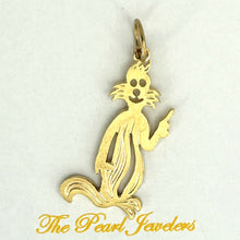 Load image into Gallery viewer, 14k Yellow Gold Rabbit Pendant Charm