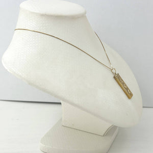 14k Yellow Gold Yellow Jade Love, Joy & Longevity Pendant