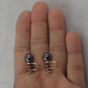 14k-yellow-gold-french-screw-back-black-pearl-1000725