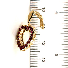 Load image into Gallery viewer, 14K Yellow Gold Heart Ruby Pendant