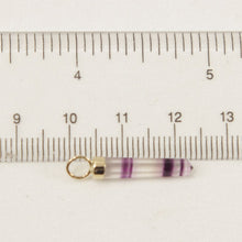 Load image into Gallery viewer, 14K Yellow Gold Hexagonal Amethyst Crystal Pendant