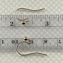 Load image into Gallery viewer, 150163-14-kt.-Gold-3mm-Ball-End-Ear-Wires-Fish-Hook-Earrings-Perfect-For-DIY